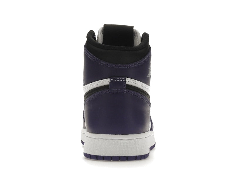 Air Jordan Retro 1 High "Court Purple" White (GS)