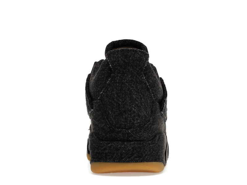 Jordan 4 Retro Levi's Black (GS) (Levi's Tag)