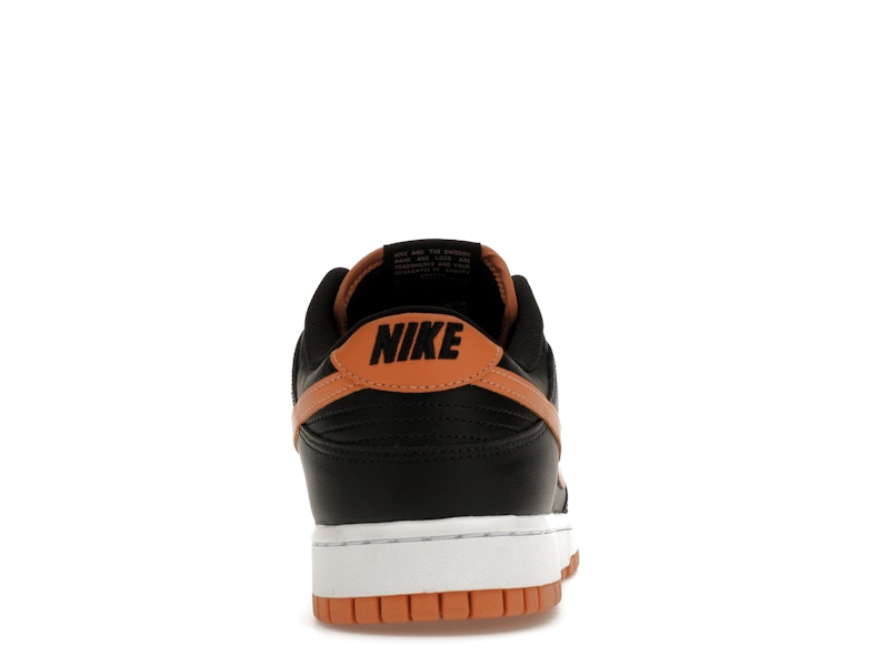 Nike Dunk Low Black Amber Brown
