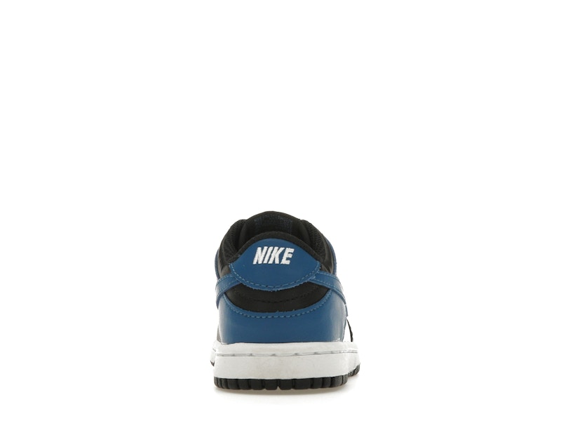 Nike Dunk Low Black White Blue (TD)
