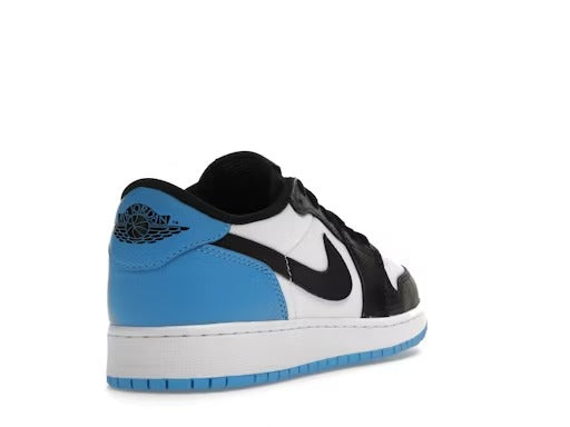 Air Jordan 1 Retro Low OG Black Dark Powder Blue (GS)
