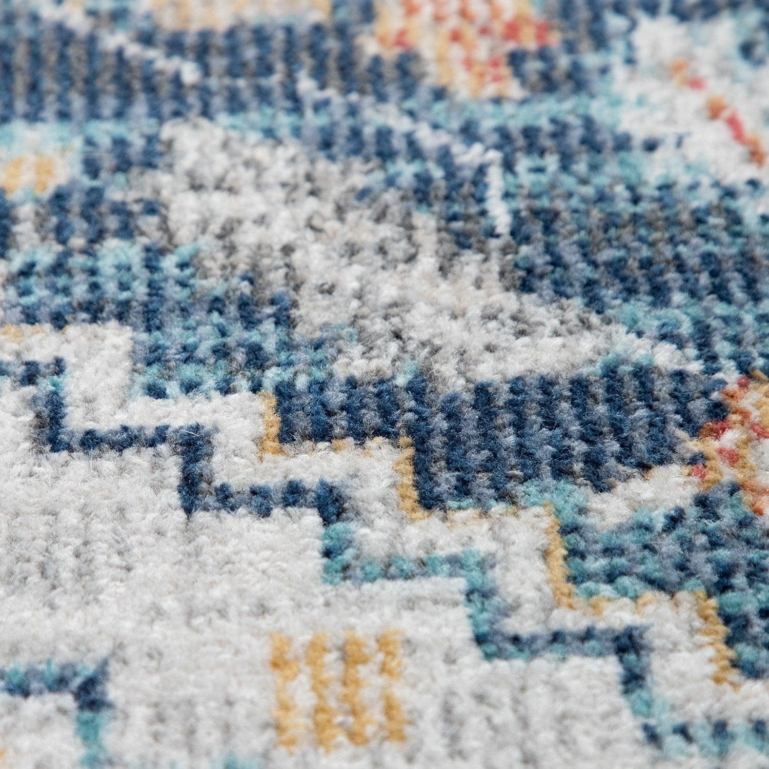 Indoor & Outdoor Rug Torres Oriental Design - Blue Multi