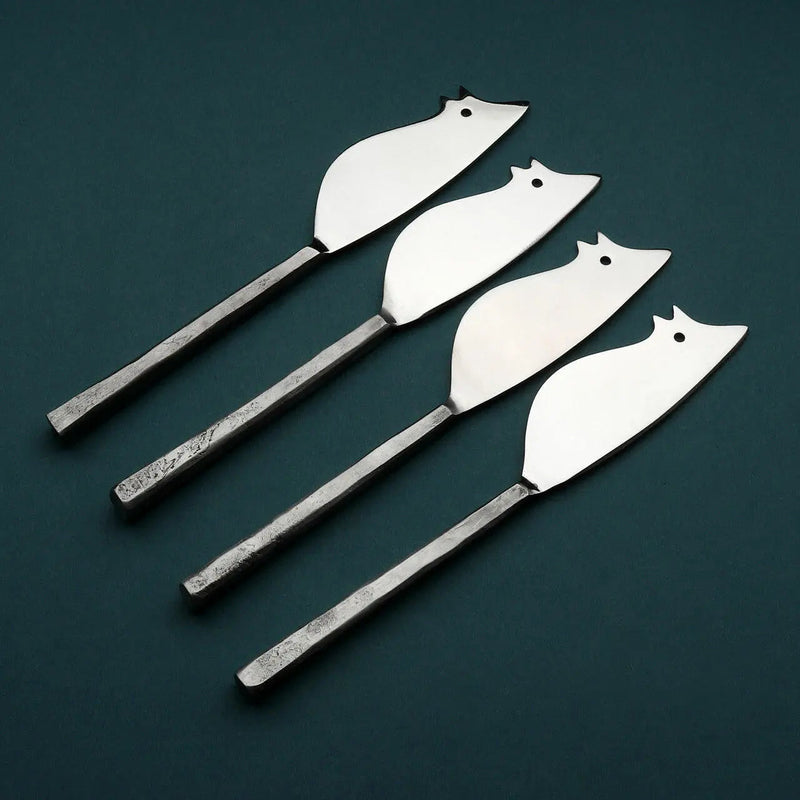 Jason Ratoncito Cheese Spreader/Knife 4 Pc. Set