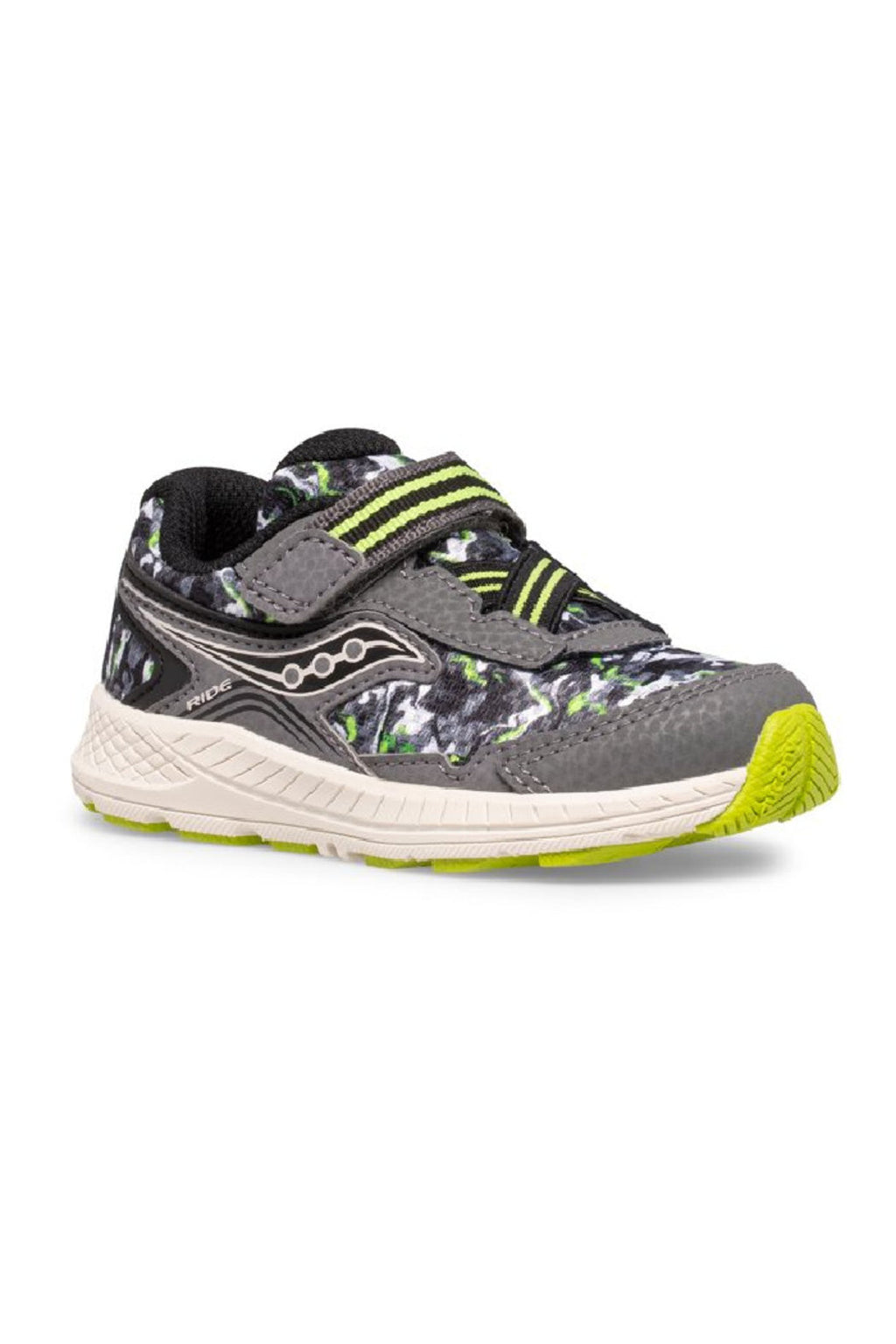 Kids Saucony Ride 10 Velcro Sneaker