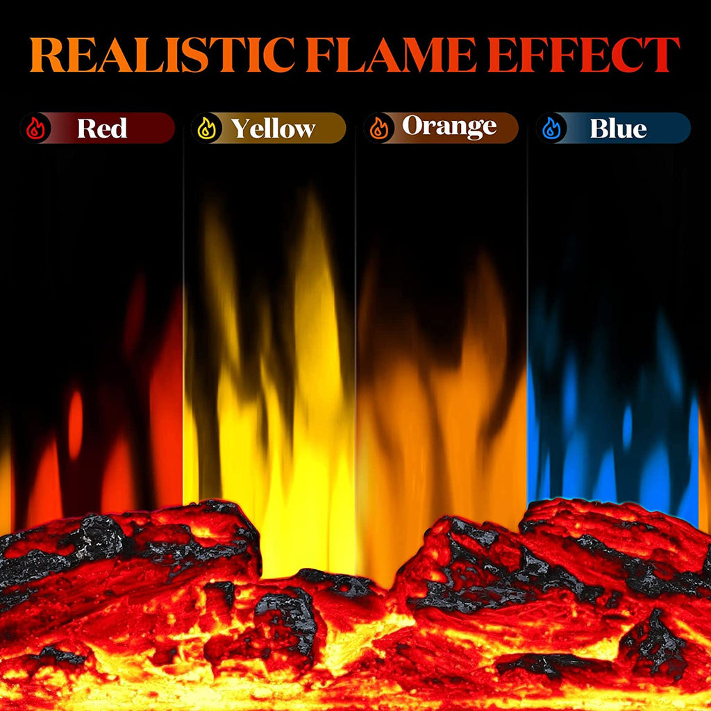 25 Inches 3D Infrared  Free Standing Electric Fireplace Stove S230B