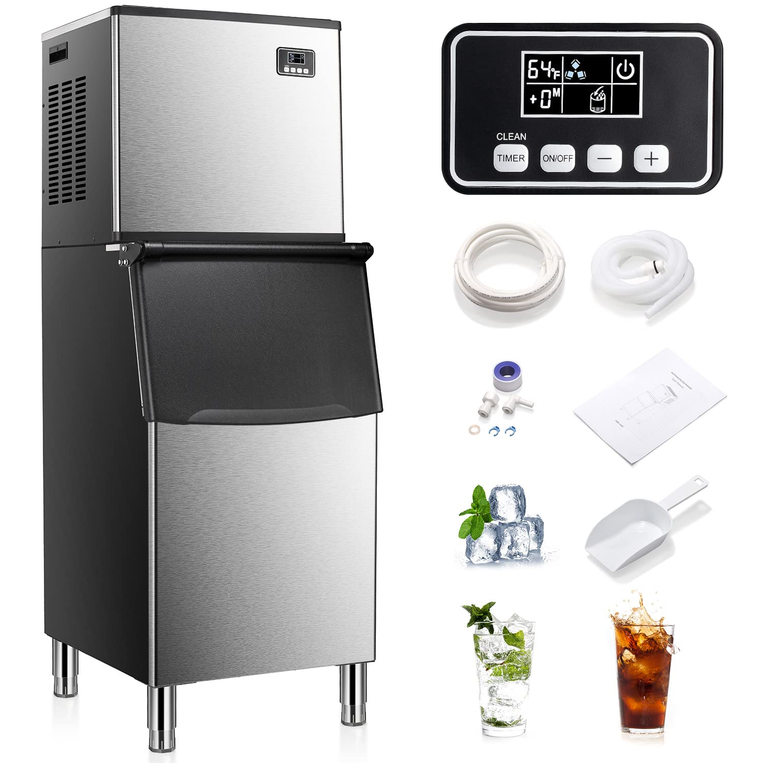 353LBS/24H Split Commercial Ice Maker Z58160