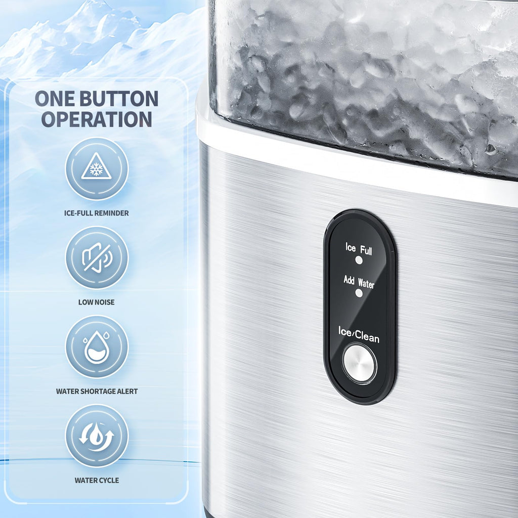 Kismile Nugget Countertop Ice Maker Z5815NB