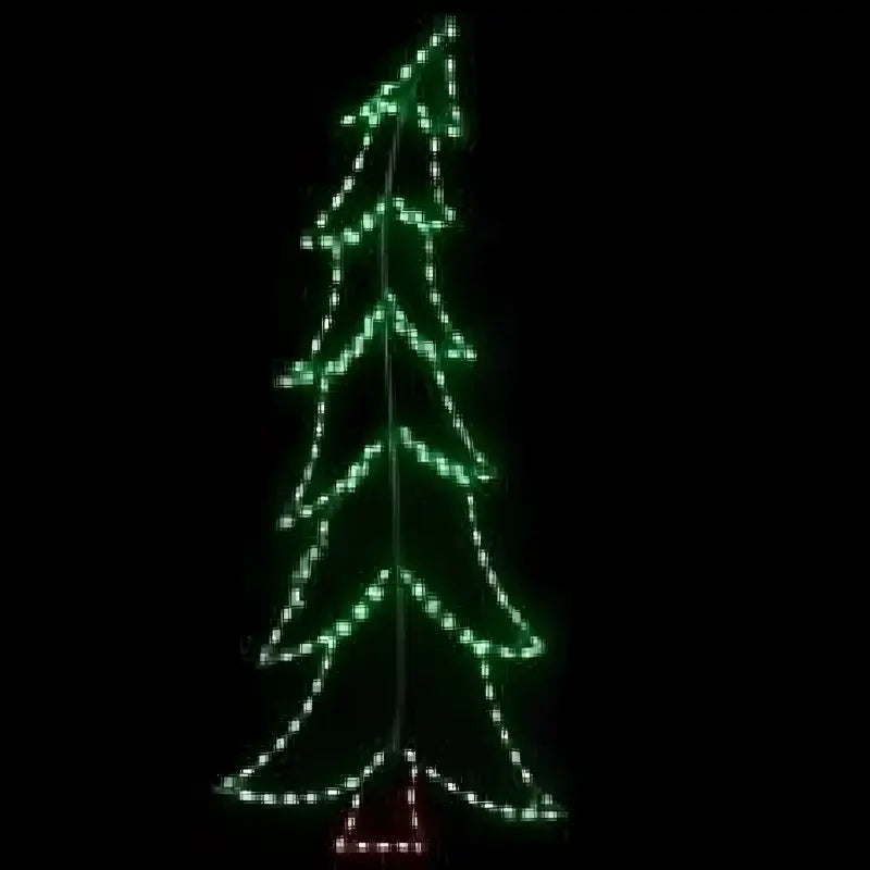 Large Tilted Christmas Tree