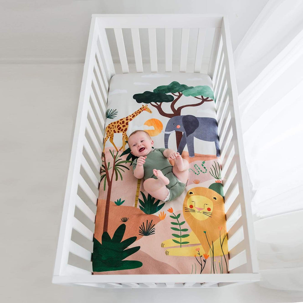 In The Savanna 60x120cm Cot Sheet