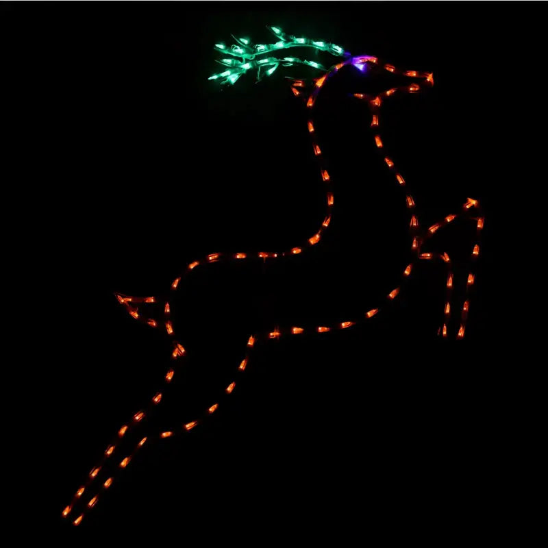 Leaping Deer