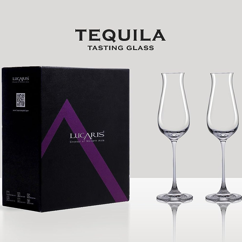 Specialty Tequila/Whiskey Tasting Cordial Glasses - Luxury Glassware - (240 mL / 8 fl. oz)