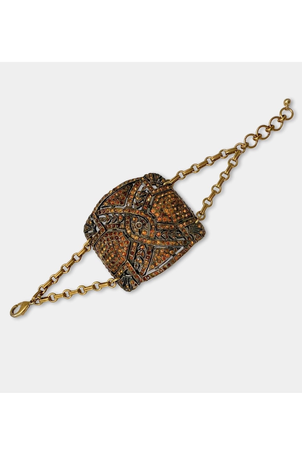 Antique Shoe Buckle Bracelet