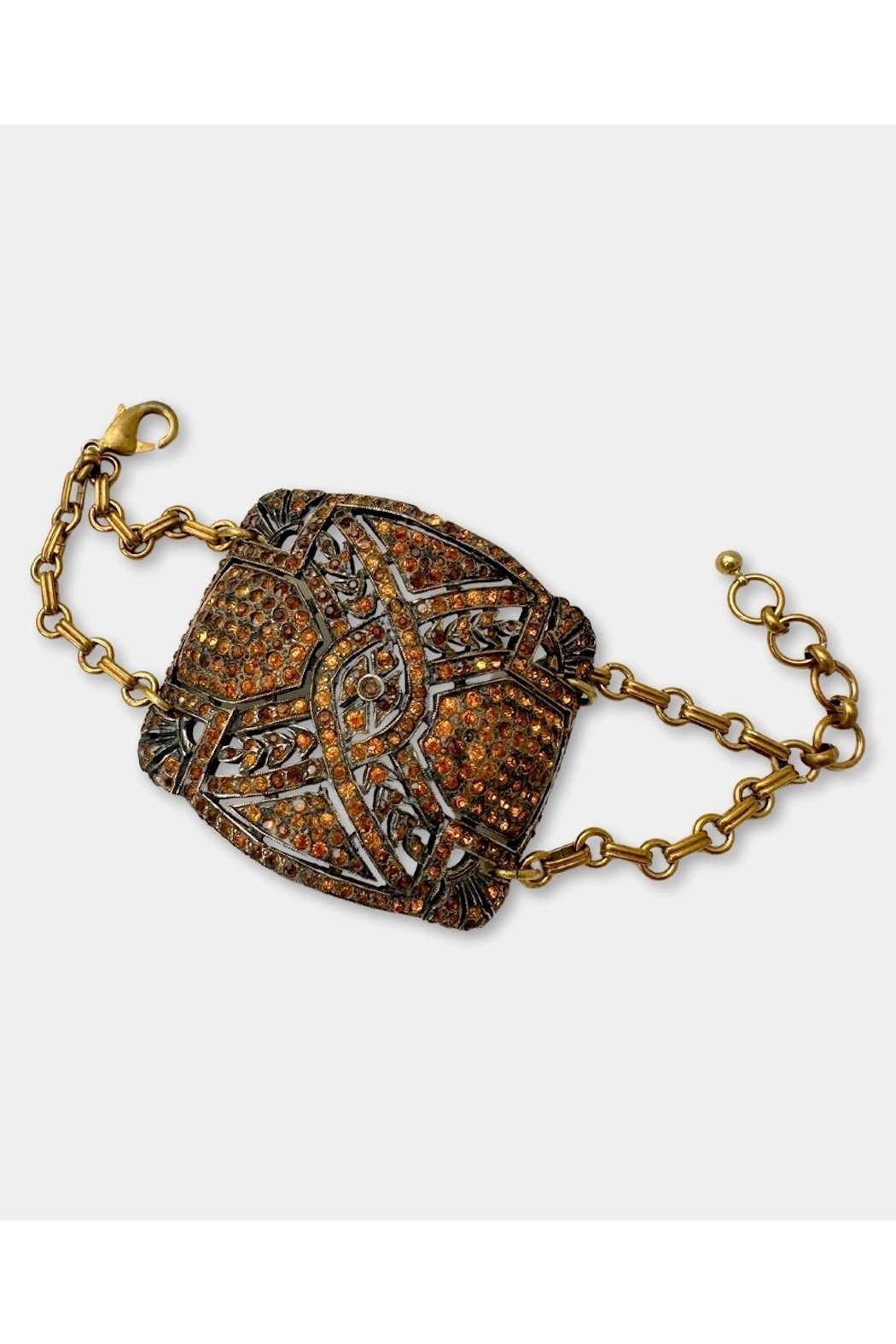 Antique Shoe Buckle Bracelet