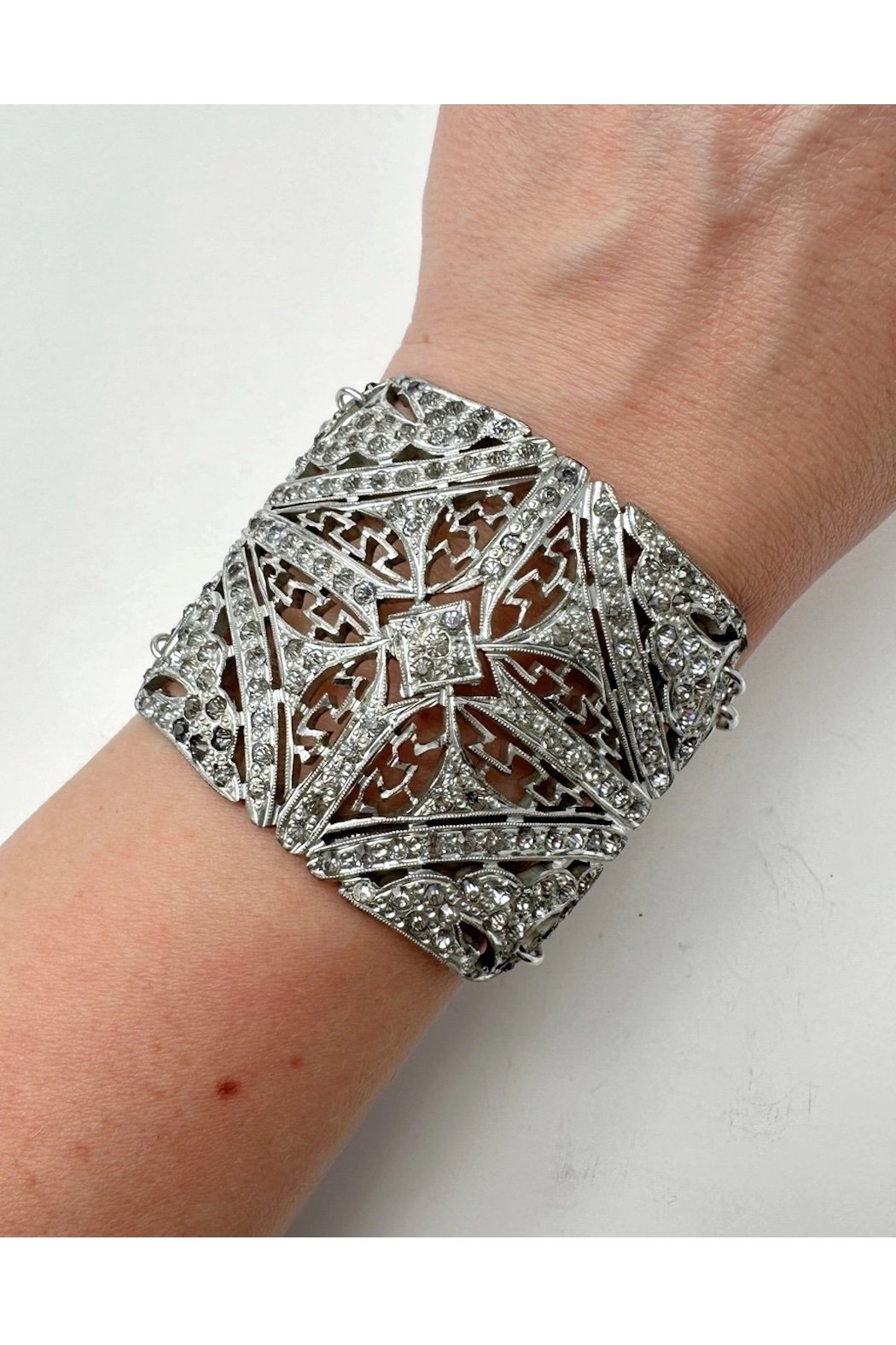 Antique Shoe Buckle Bracelet