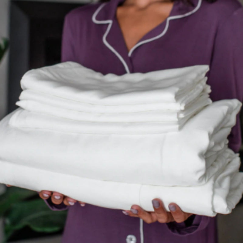 Luxe BambooDreams Sateen Collection - Queen Sheet Set