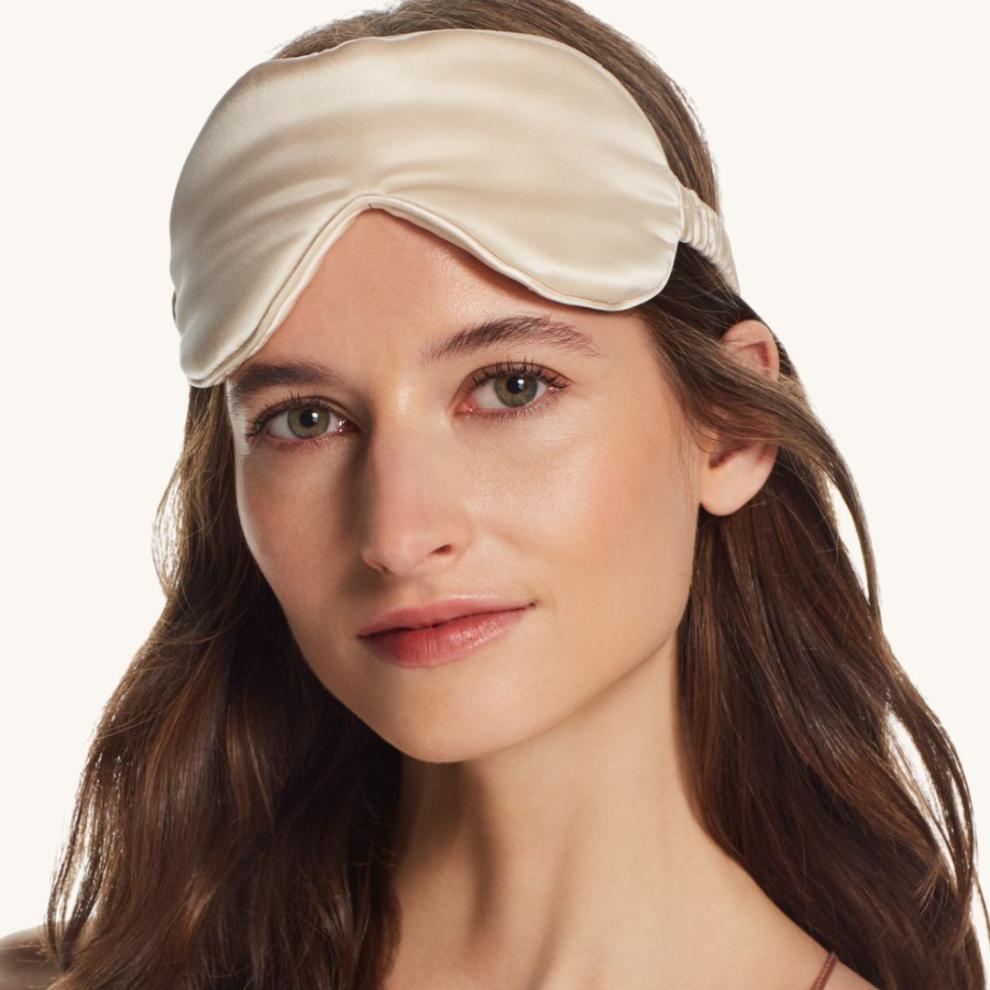 Charmeuse Silk Sleep Mask by Mari Ann Silk