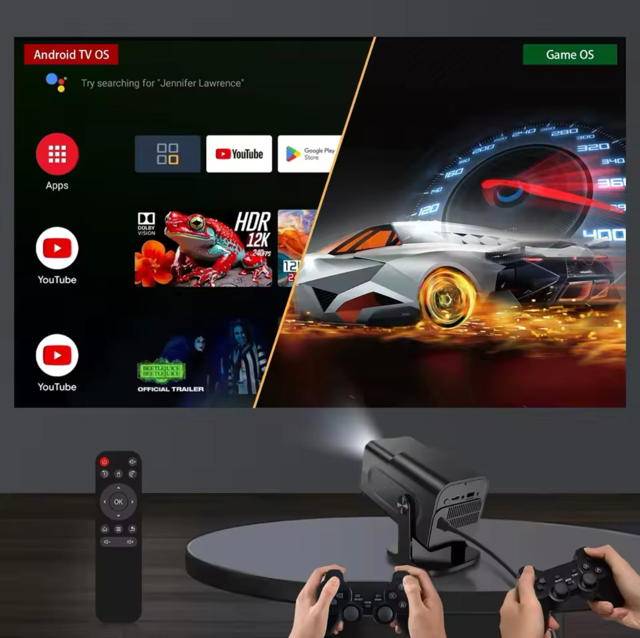 MiniVista Hcs350 Gaming Projector