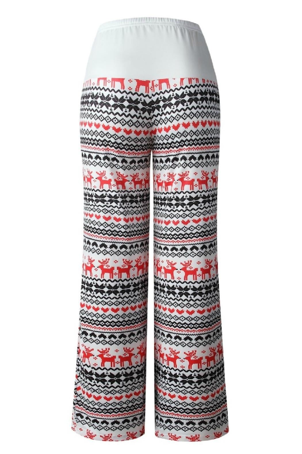 Christmas Print Pants