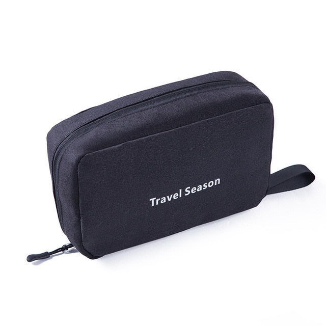 Necessaire Vanity Nylon Men Women Toilet Toiletry Kit Cosmetic Makeup Make Up Bag Case For Travel Organizer Pouch Female Neceser