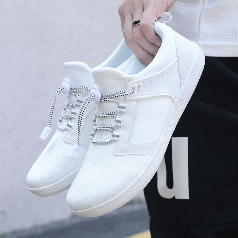 New Wide Head Breathable Wide Palm Shoes Oxford Cloth Rubber Sole Anti slip and Wear resistant Casual Shoes