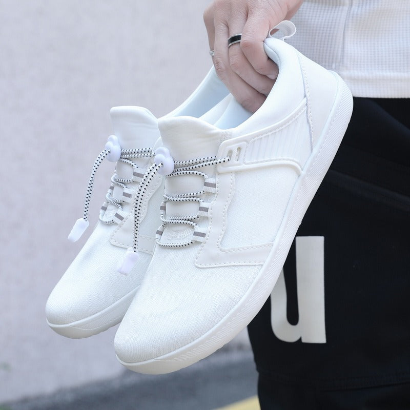 New Wide Head Breathable Wide Palm Shoes Oxford Cloth Rubber Sole Anti slip and Wear resistant Casual Shoes