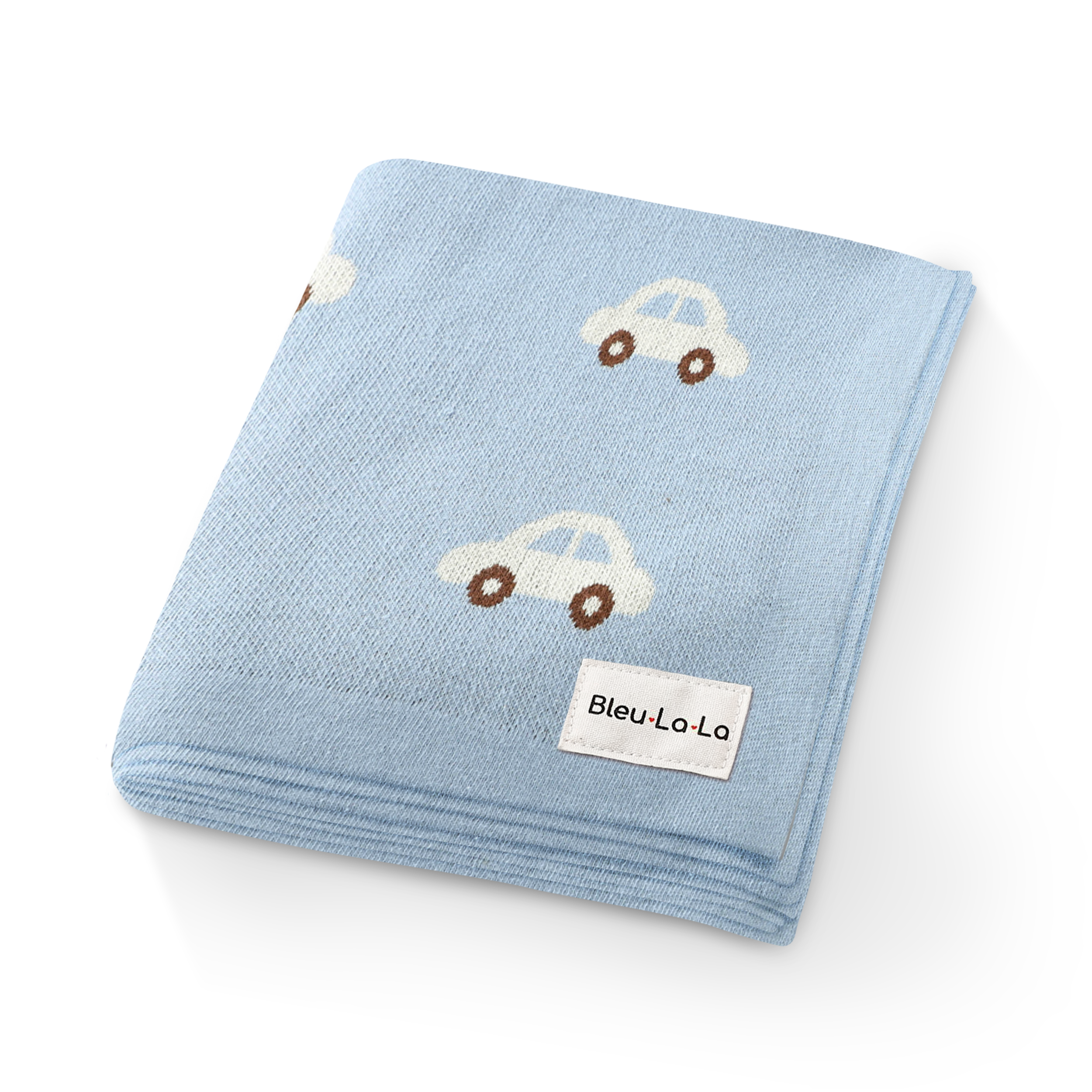 100% Cotton Luxury Knit Car Swaddle Blanket