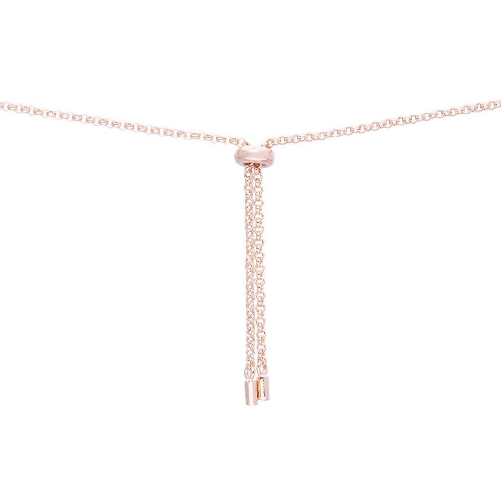 Mother of Pearl w/ 18k Gold & Cubic Zirconia Butterfly Necklace Jewelry