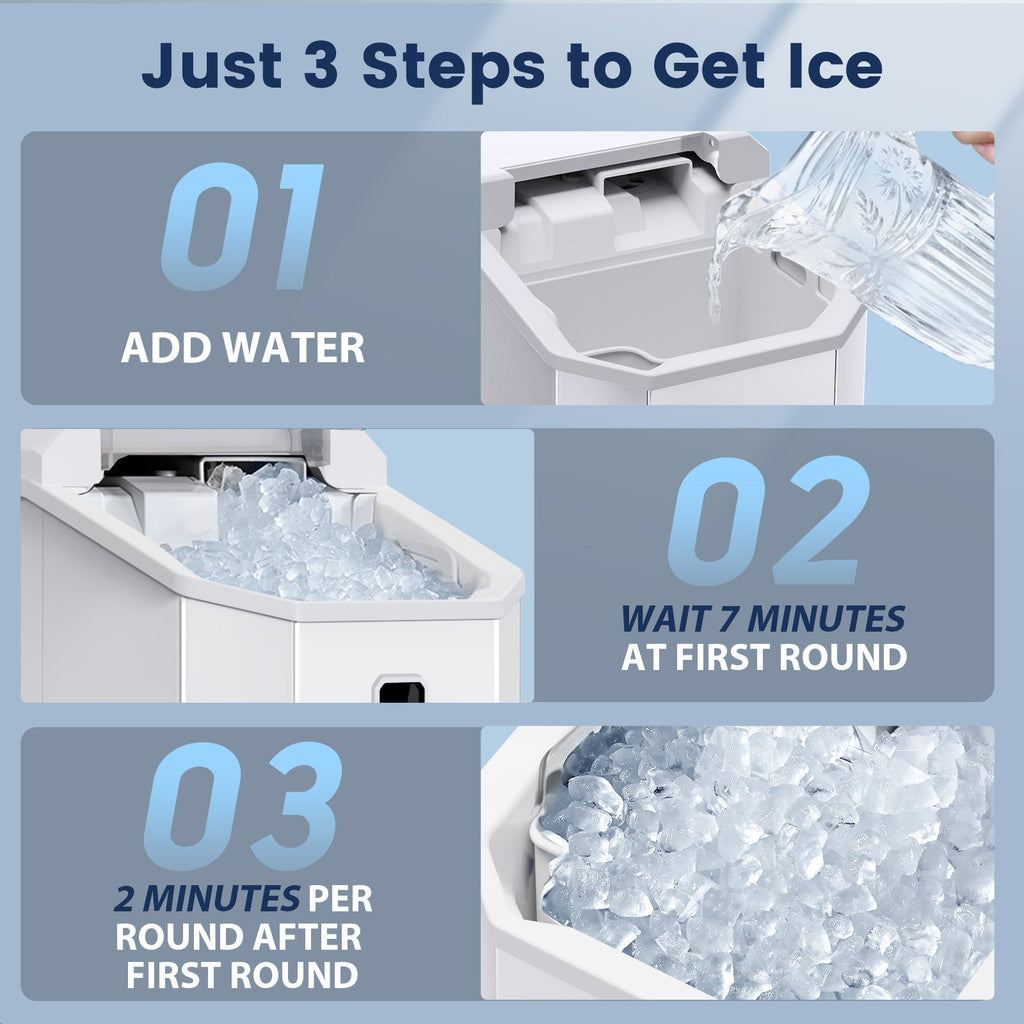 Nugget Pebble Ice Maker Countertop Z5815NA