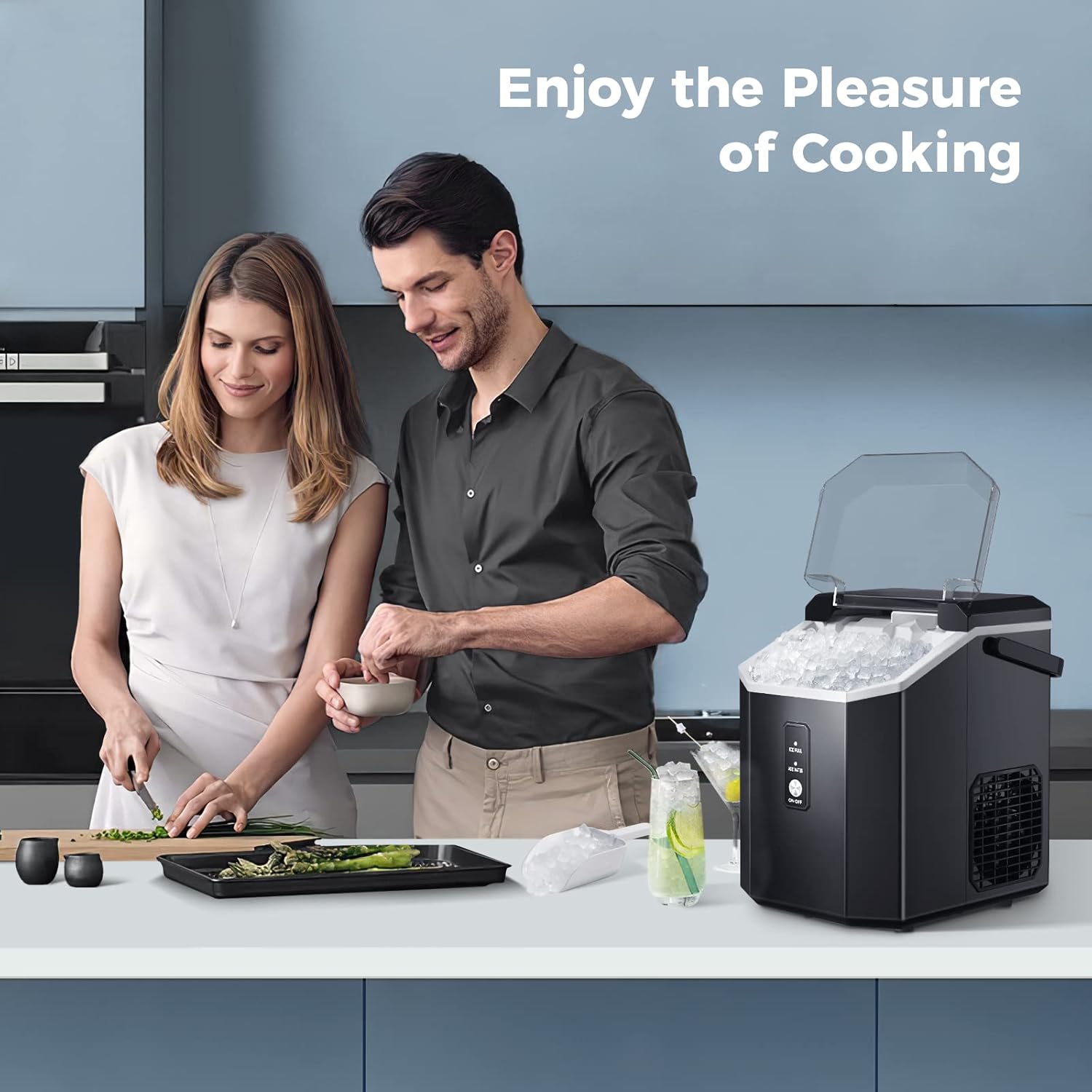 Nugget Pebble Ice Maker Countertop Z5815NA