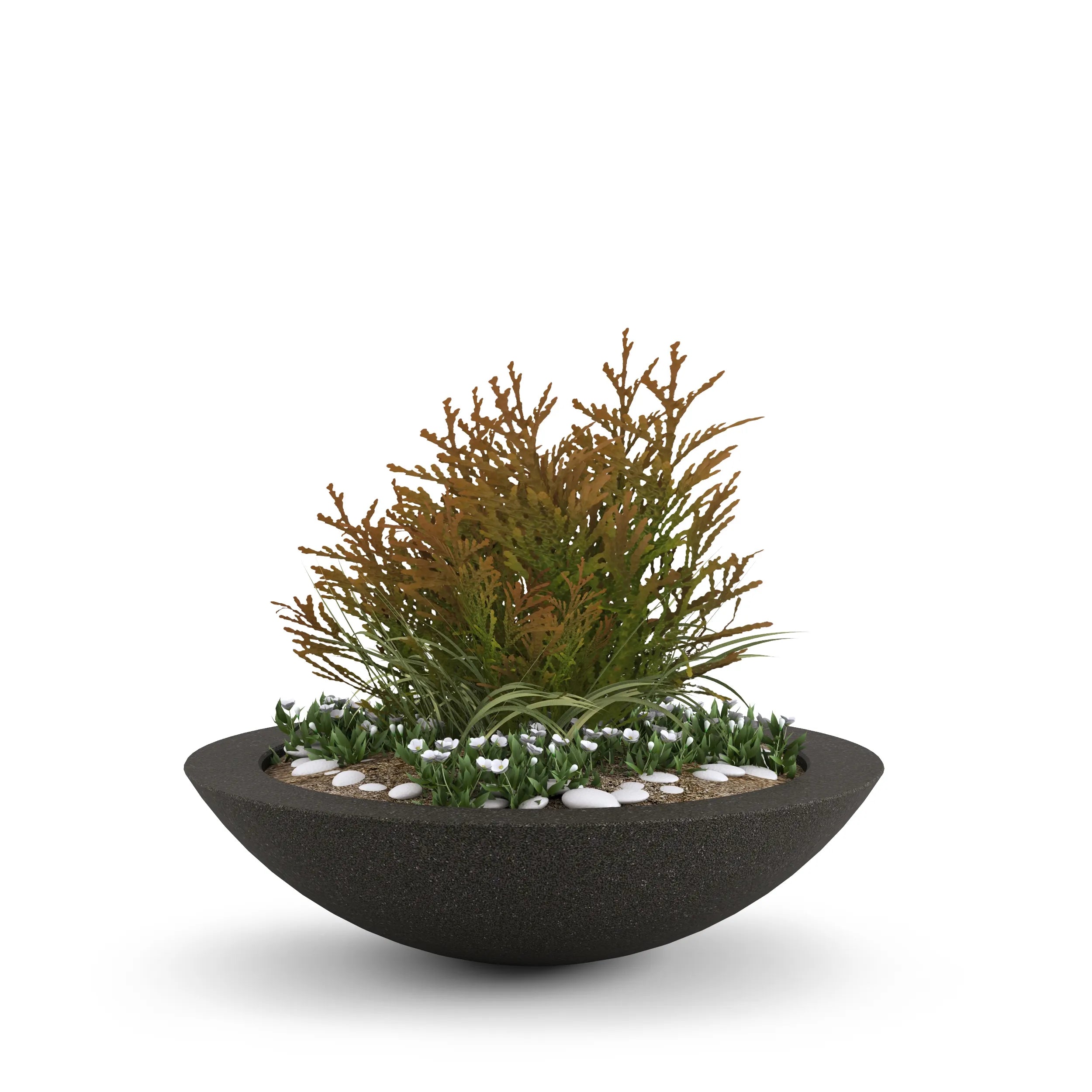 Oceanside Outdoor Shallow Planter