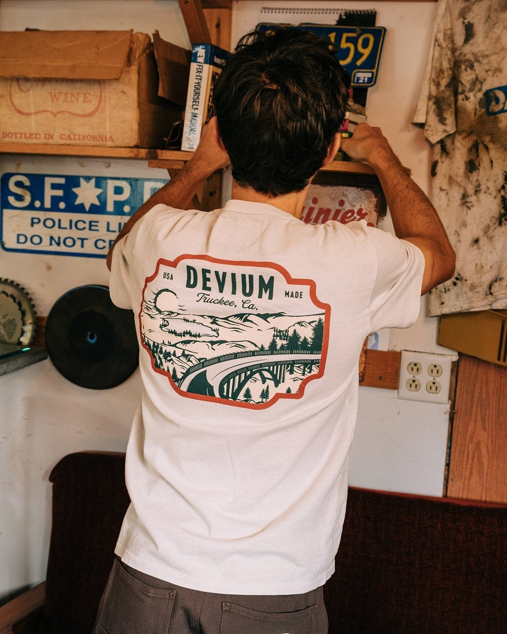 Old 40 Sidewalk Tee