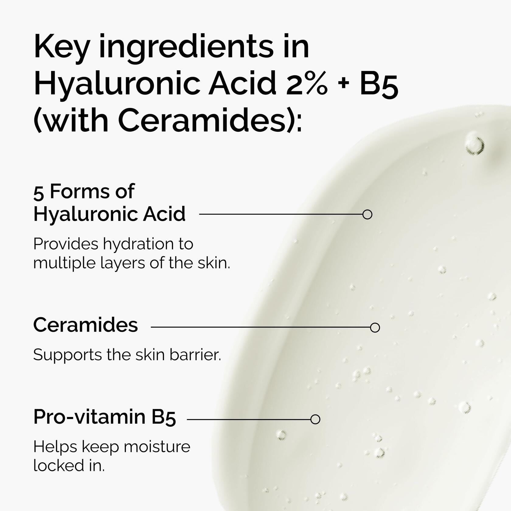 The Ordinary Hyaluronic Acid 2% + B5 Serum Hydrating Moisturizer 1oz