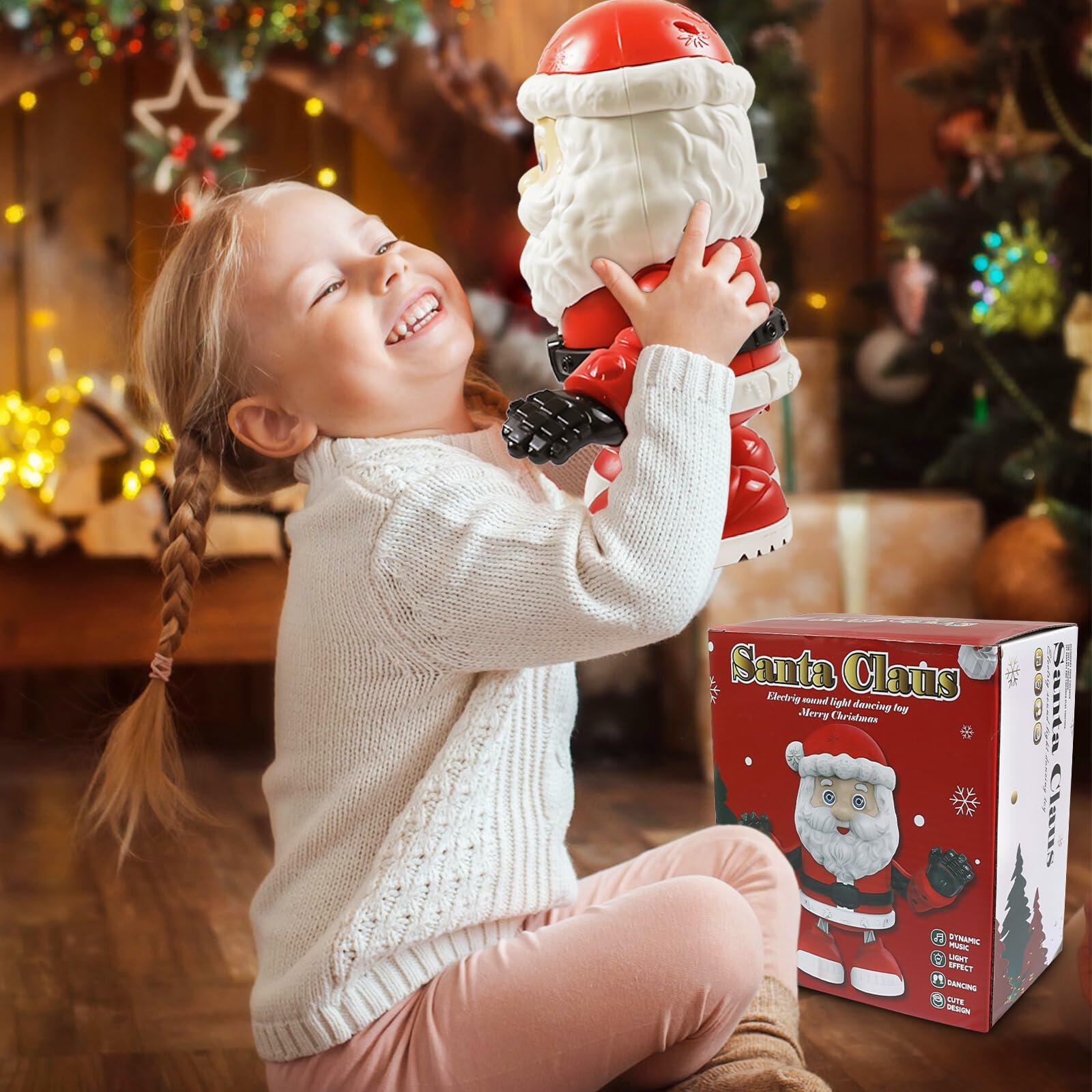 Singing Dancing Twerking Santa Claus Toy with Music Christmas Decoration