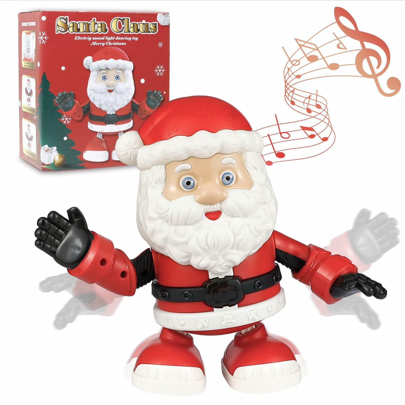 Singing Dancing Twerking Santa Claus Toy with Music Christmas Decoration