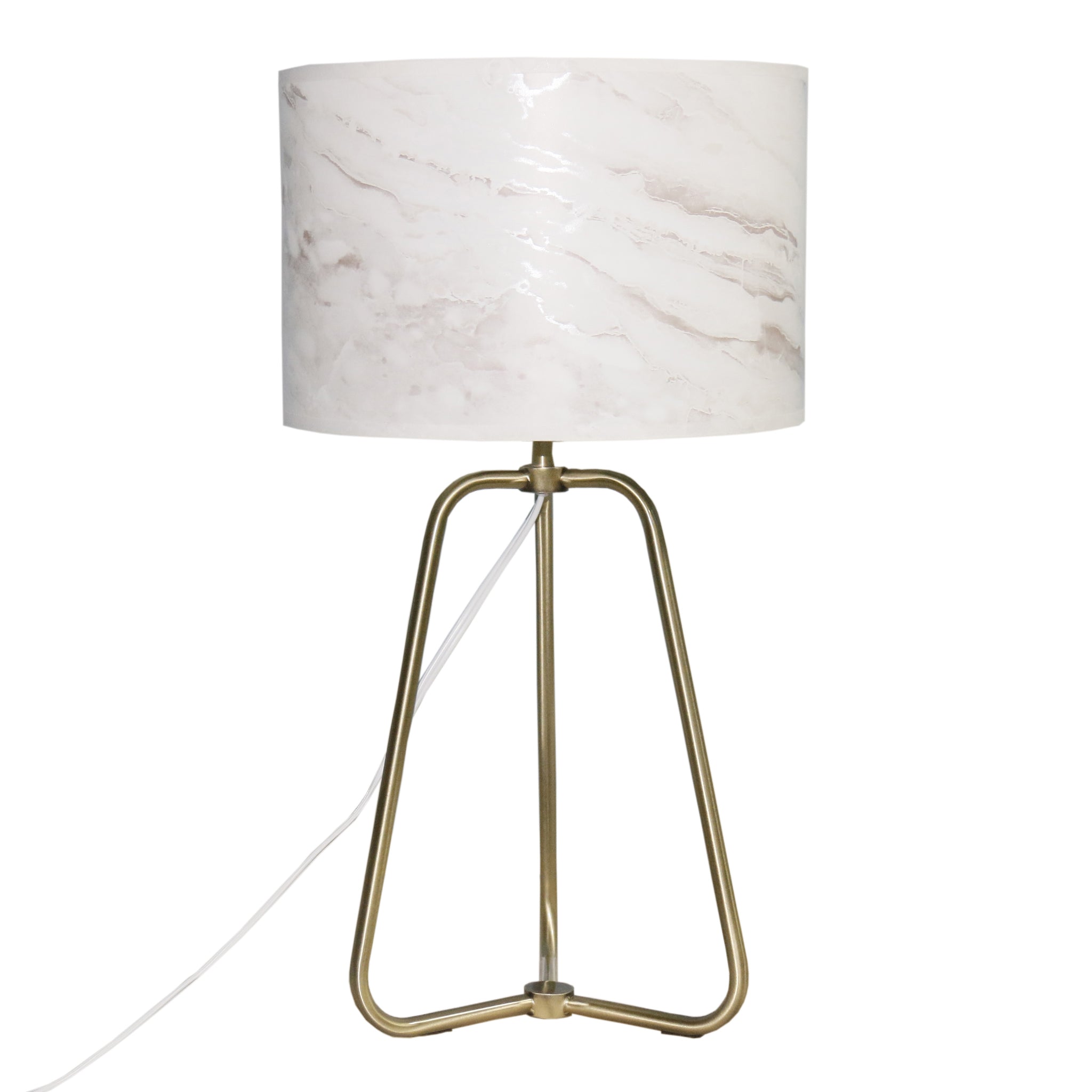 Optima Marble Lampshade Table Lamp - Bronze – Luxury Lighting – Curate