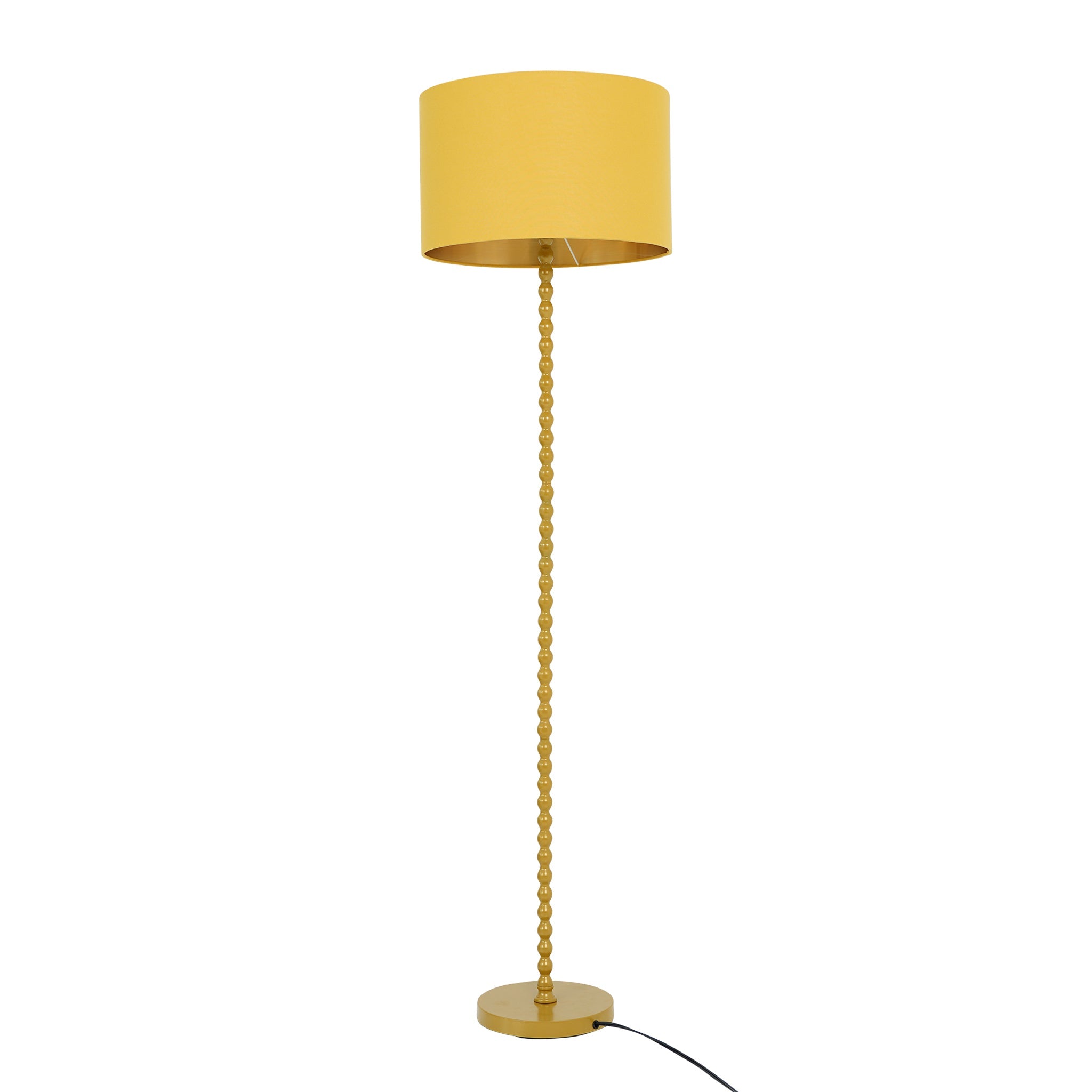Orbit Floor Lamp Ochre and Gold – Luxury Lighting – Curated by SHOPLOB