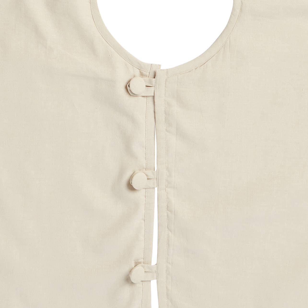 Handmade Pastel Snowflakes Linen Christmas Tree Skirt Natural 60" Arcadia Home