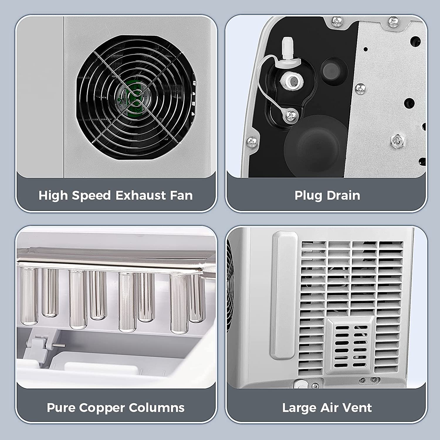 Portable Countertop Ice Maker Machine Z5876