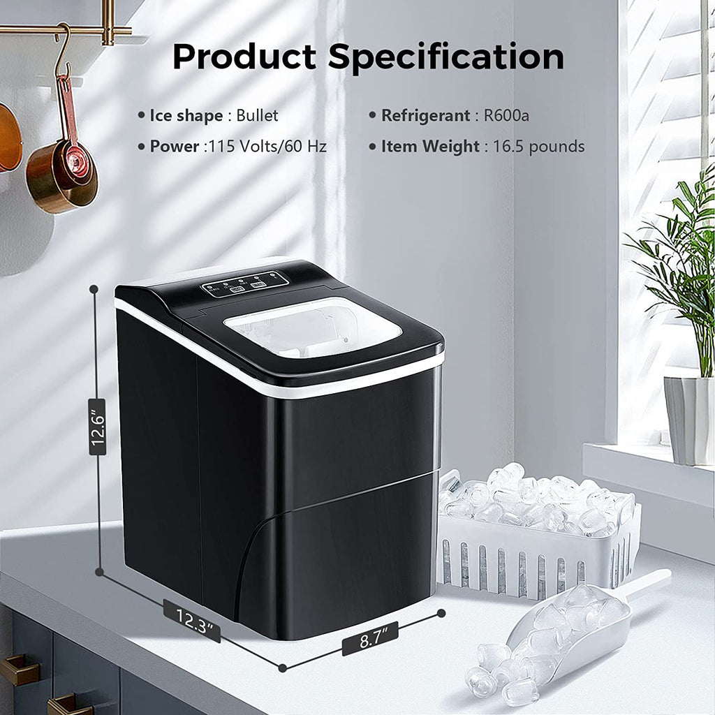 Portable Countertop Ice Maker Machine Z5876