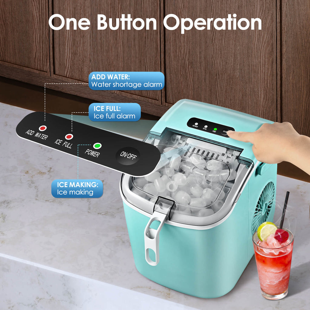 Portable Ice Maker with Handle Z5822H