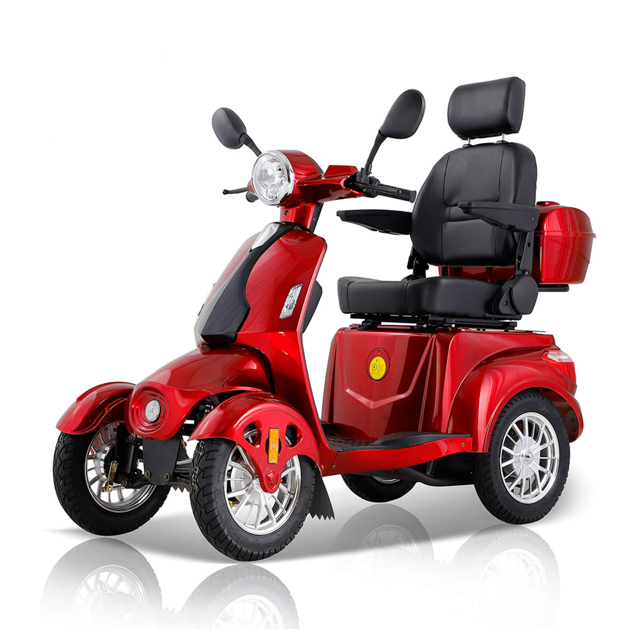 Premium 4-Wheel Electric Motorized Adults Travel Mobility Scooter For Adults, 800W (SAK94712)