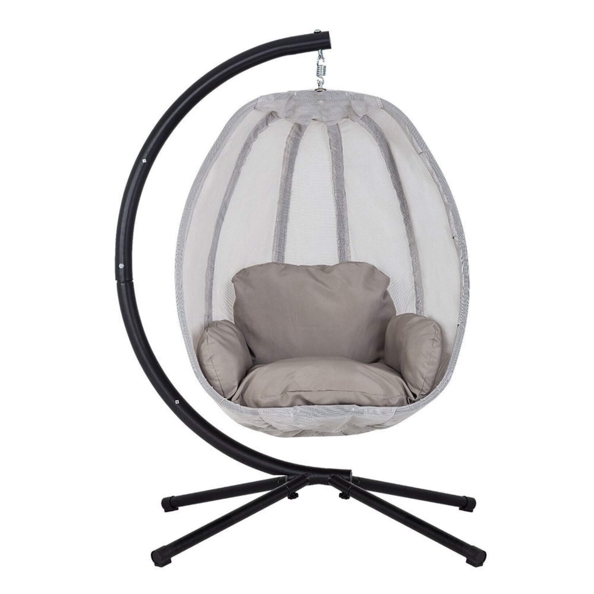 Premium Outdoor Hammock Egg Swing Chair With Stand, 70" (SAK42317)