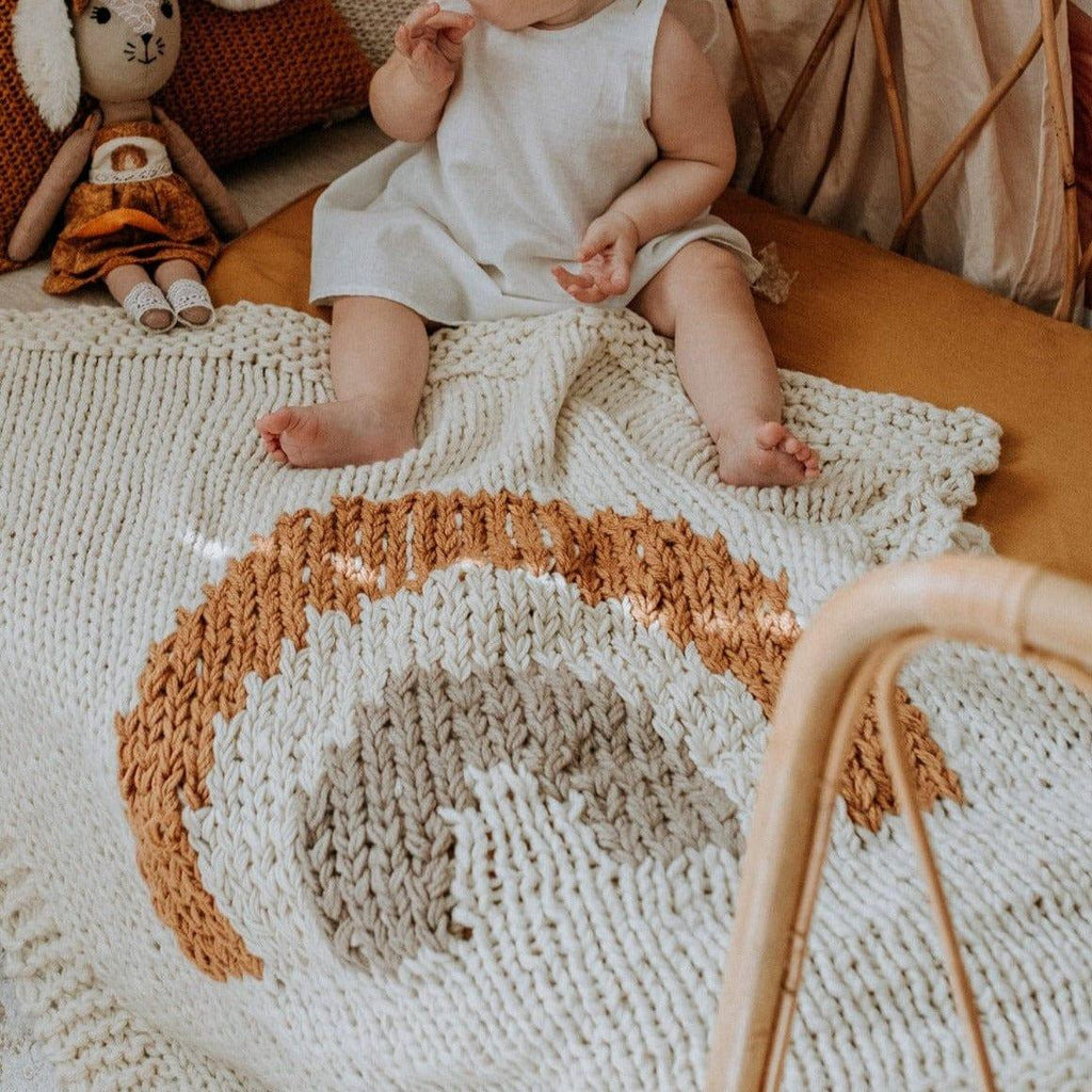Mini Rainbow Blanket