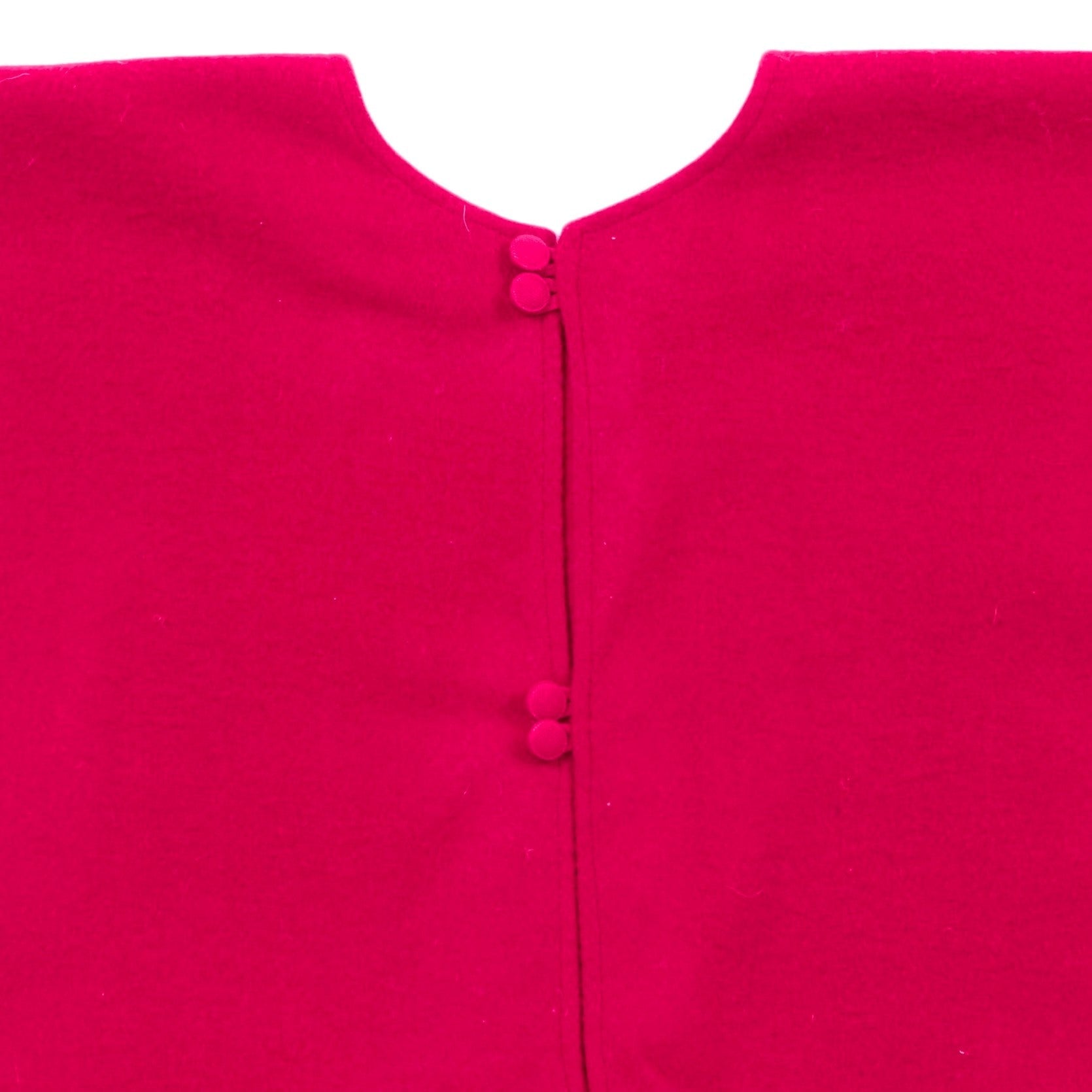 Red Calla Lily Flower Border Christmas Tree Skirt Wool - 60" Arcadia Home