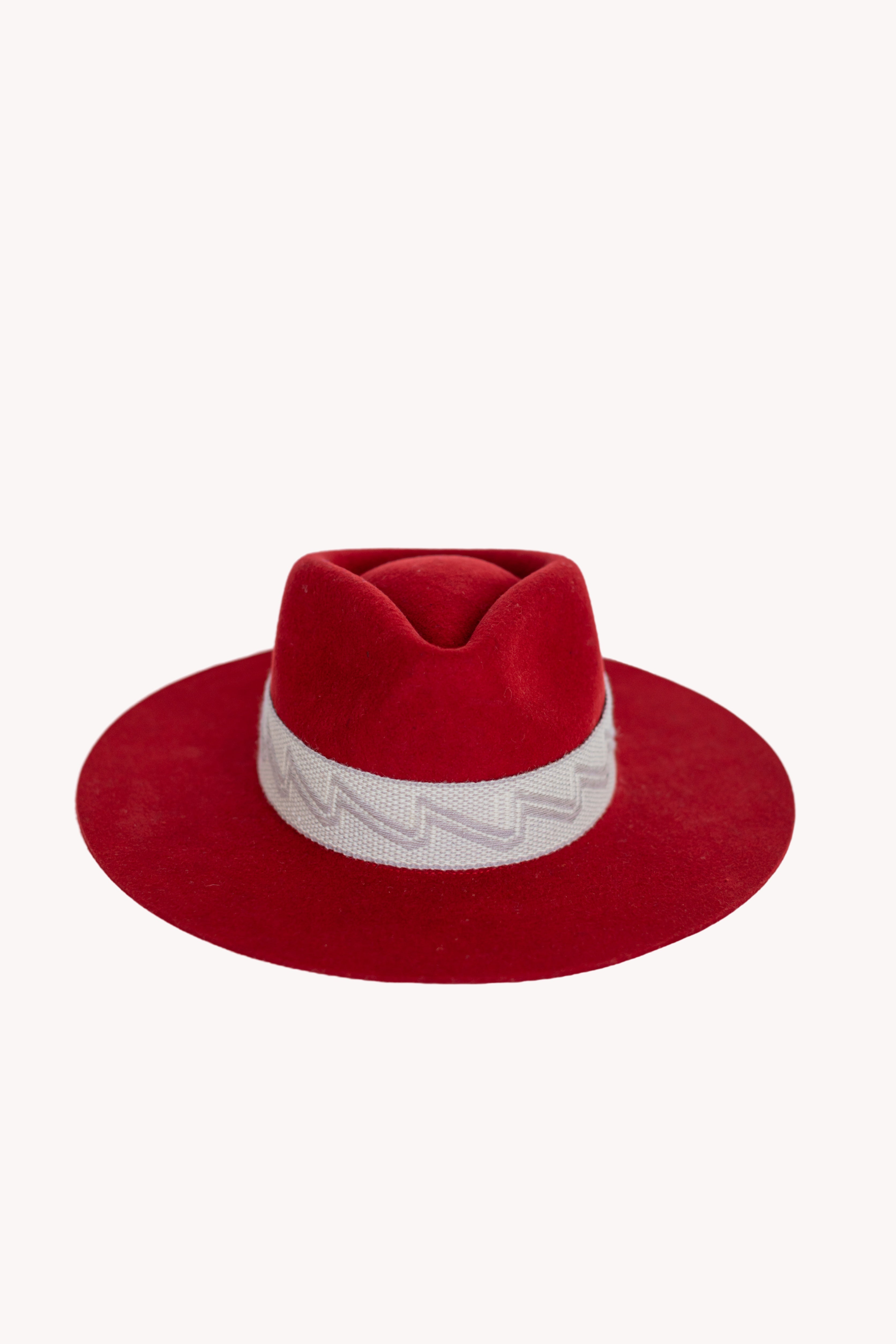 Red Western Hat