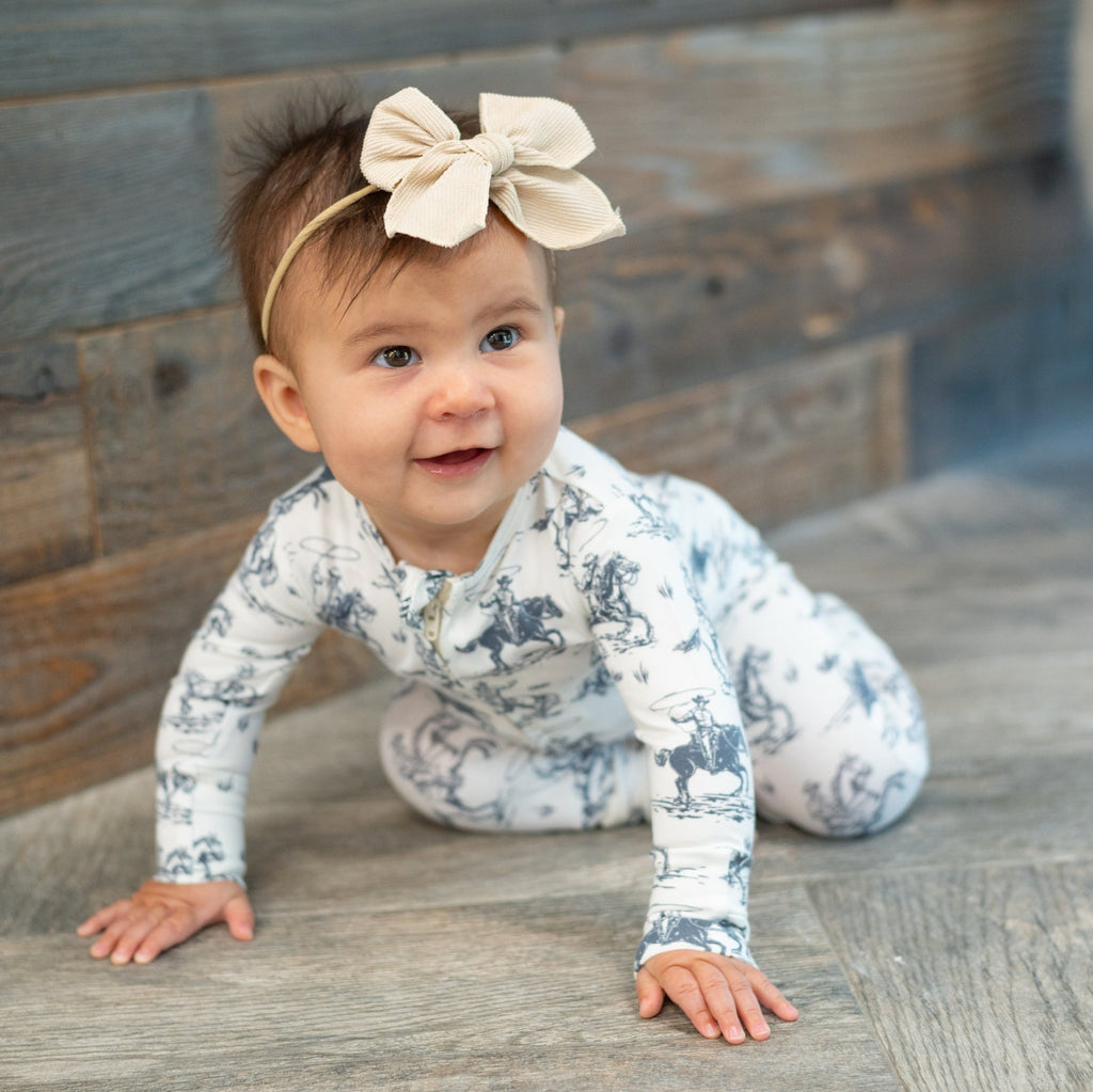 Rip's Ranch Zipper Footie