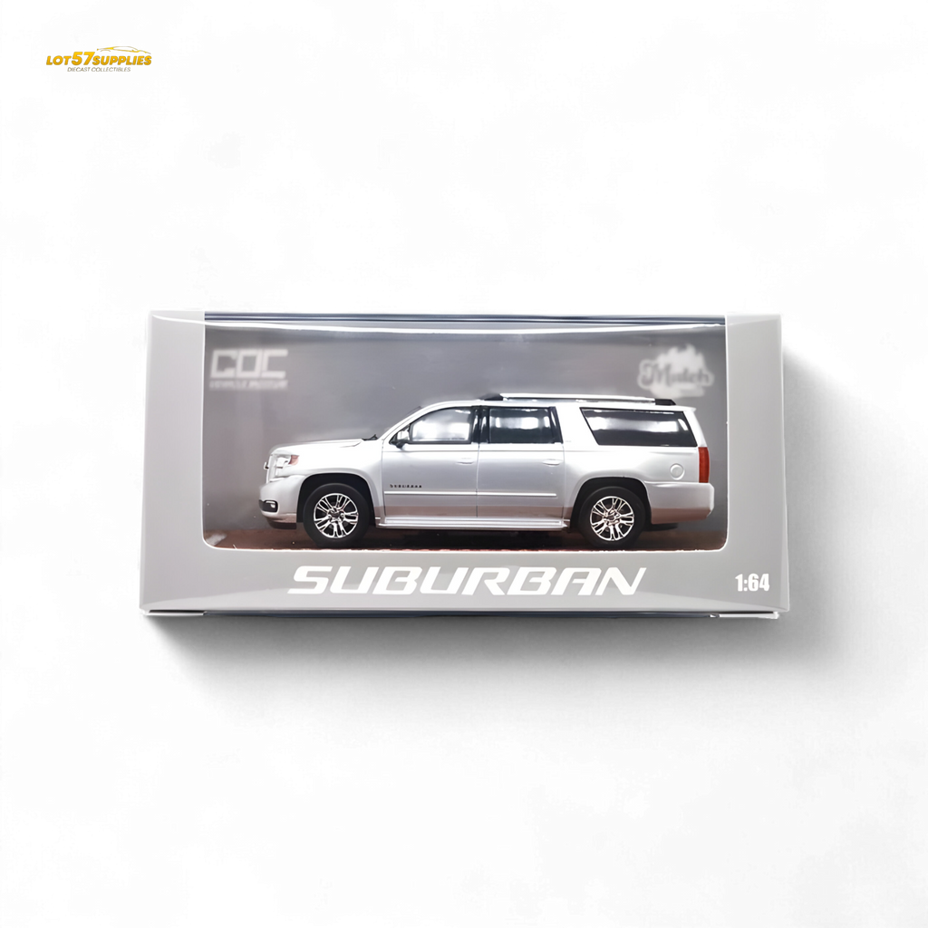 GOC Chevrolet Suburban 2015 - Silver 1:64