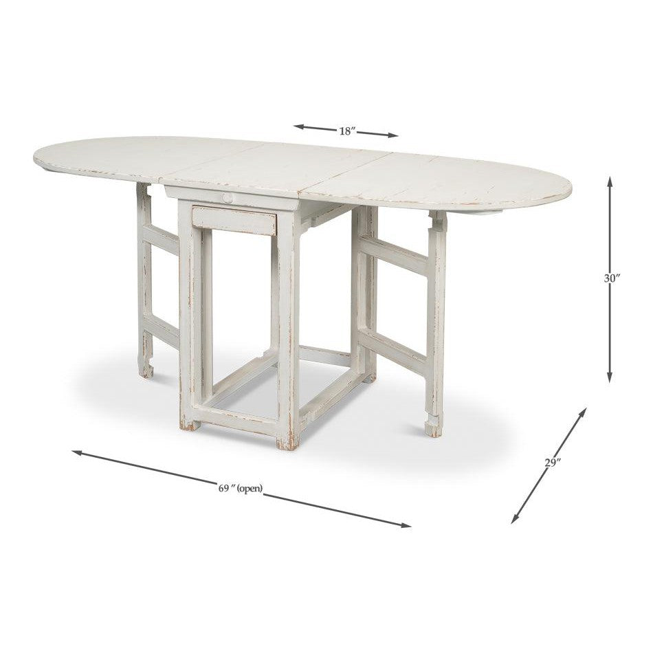 Shabby Chic Woodhinge Dropleaf Table