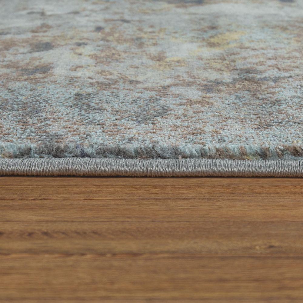Short-Pile Rug Living Room Oil Painting Used Effect Abstract Modern In Grey