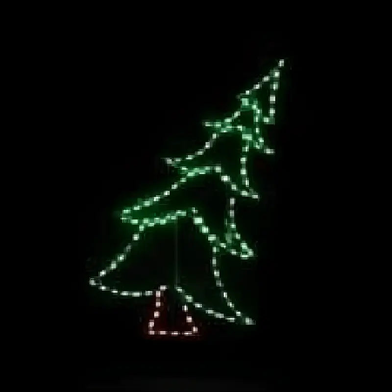 Small Tilted Christmas Tree